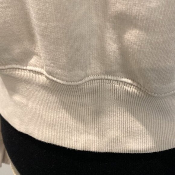 Aritzia TNA Cozy Fleece 1/4 Zip Cropped Sweatshirt - Picture 10 of 14